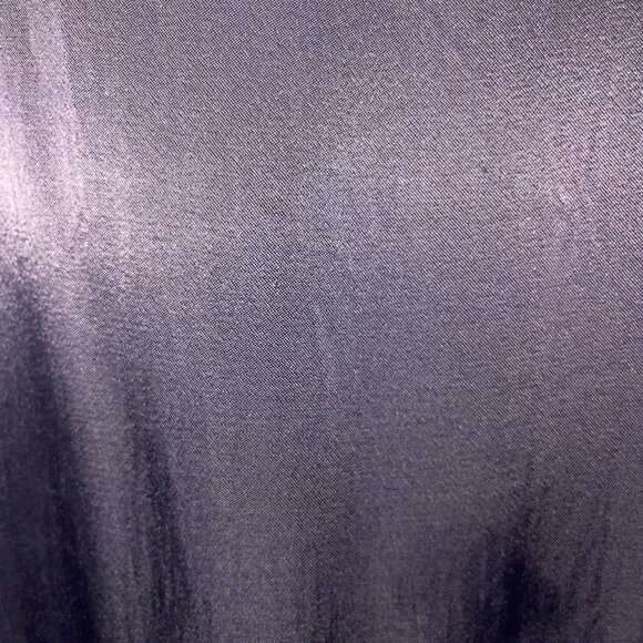 Cut Loose Satin Gray Top with tie - Picture 5 of 5